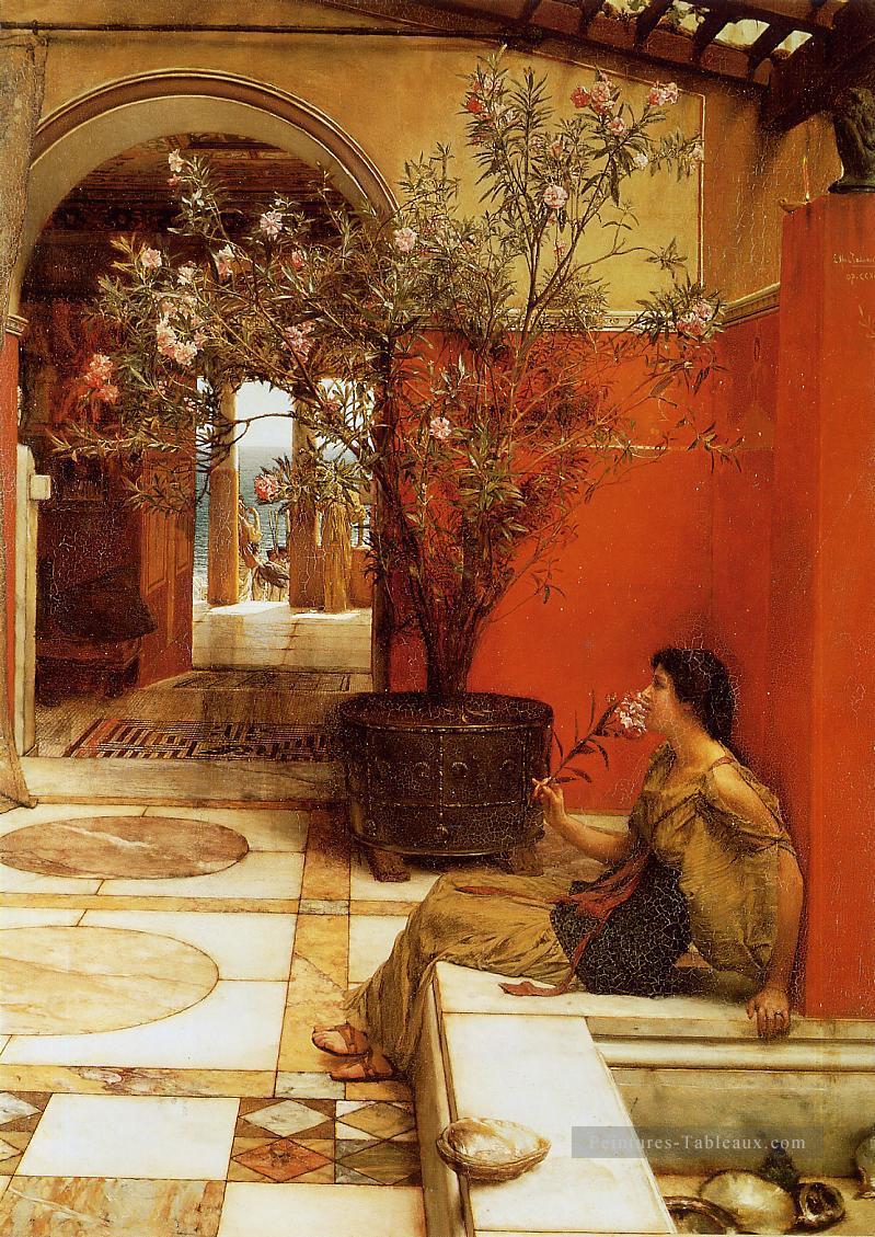 Un Oleander romantique Sir Lawrence Alma Tadema Peintures à l'huile